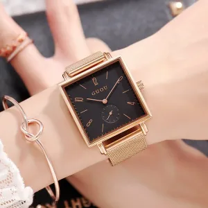 Numberals Scale Mesh Strap Women's Watch