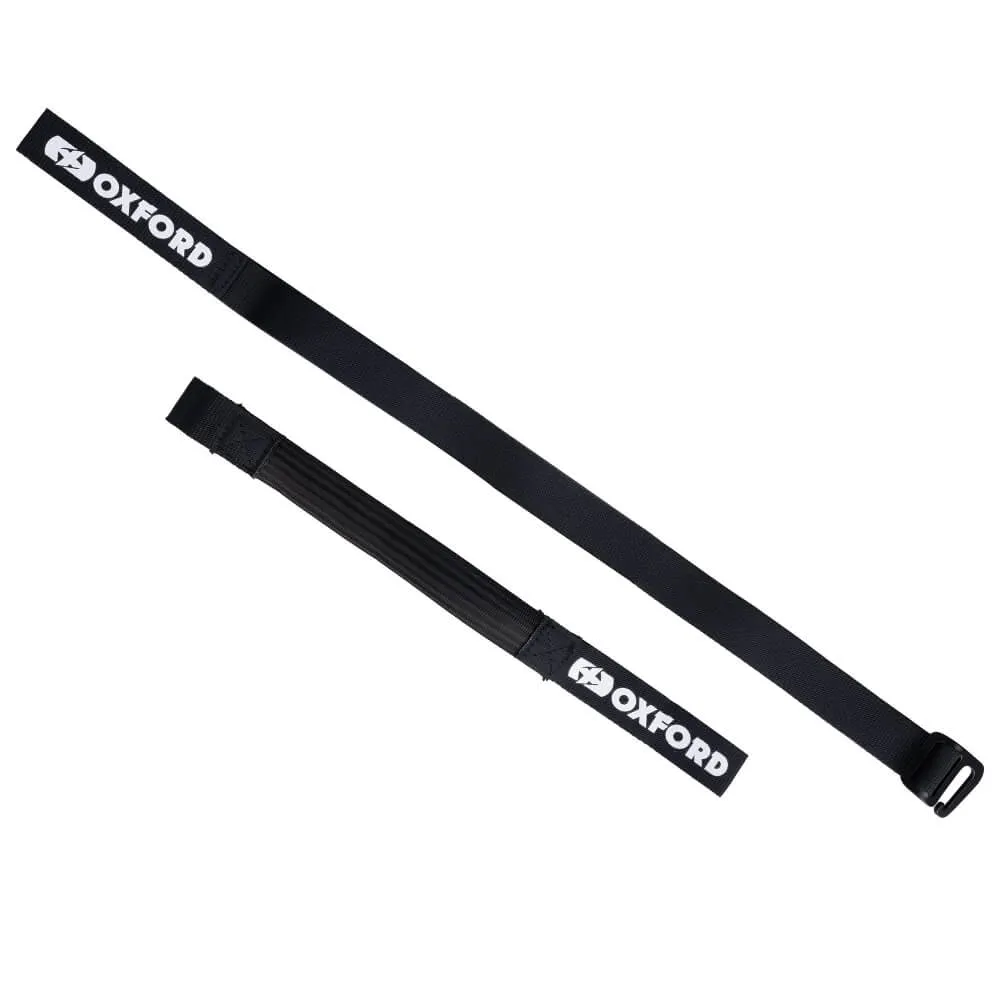 Oxford Atlas G-Hook Straps Black (26mm x 1.2m) (Pair)