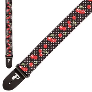 Perri's Kids Length 2" Polyester Strap ~ Cherries