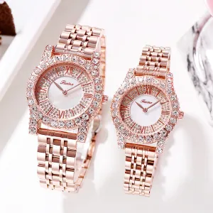 Personality Zircon With Scale Women's Watch