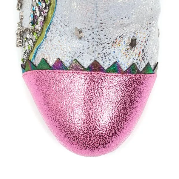 Pink/White - Major Tom Light-Up Boot - Size