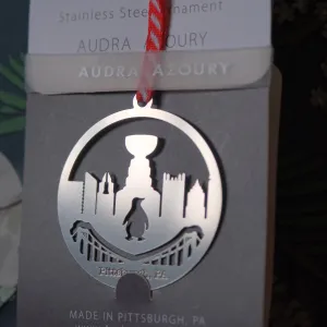 Pittsburgh Ornament | Hockey Trophy