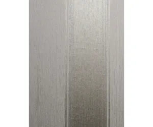Plain Wide Stripes Silver 266422 Wallpaper
