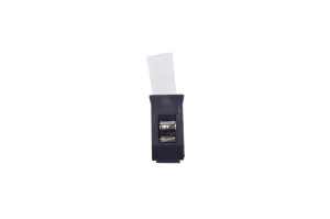Plastic ID Clip with Transparent PVC Straps | 100pcs