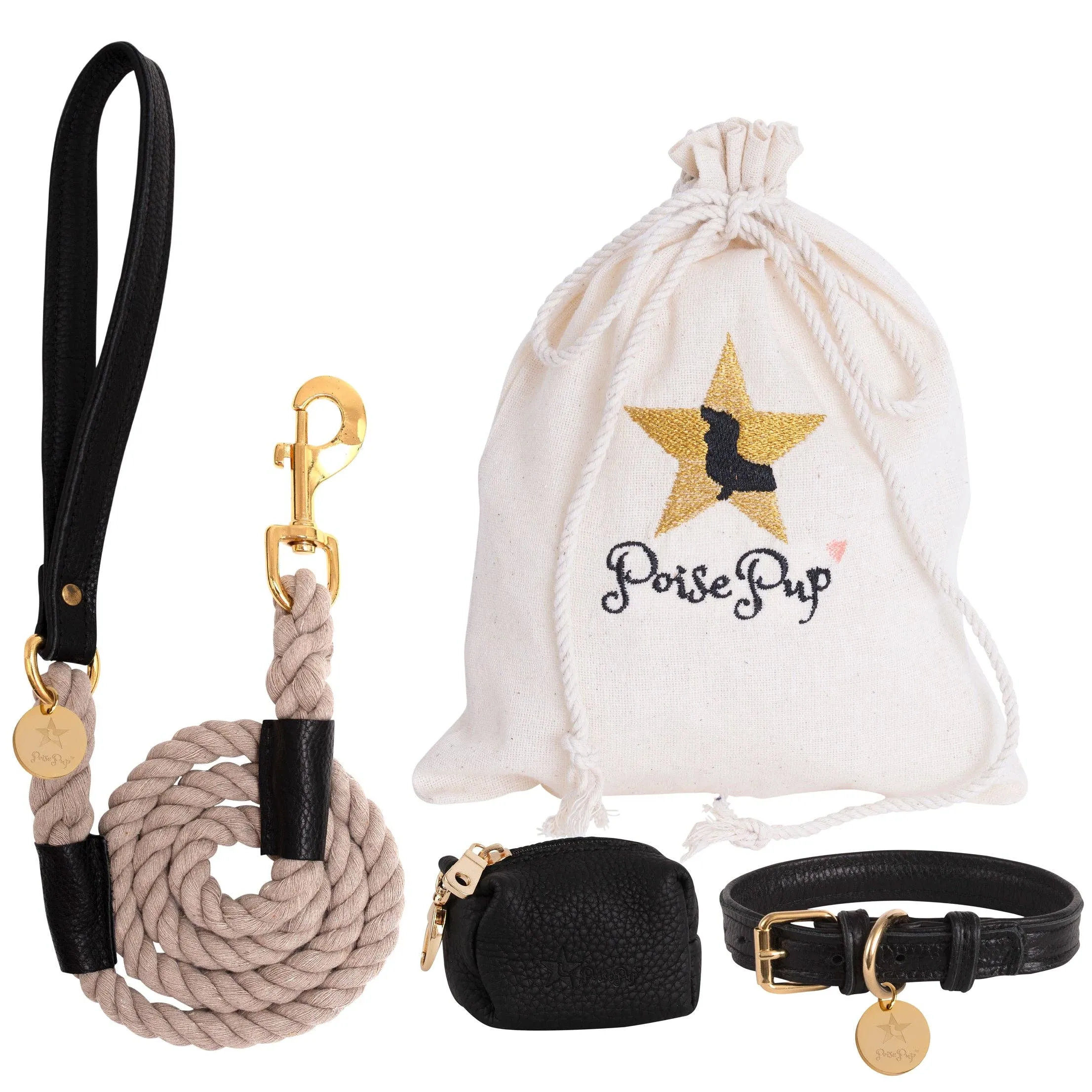 PoisePup - LEASH - DARK NIGHT