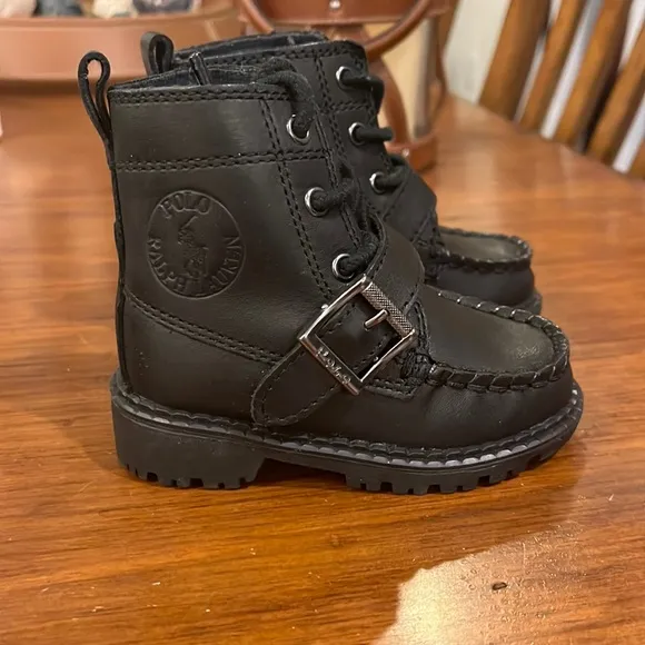 Polo Ralph Lauren Ranger Sportsman Boots Baby Boys Girls new Toddlers Size 4