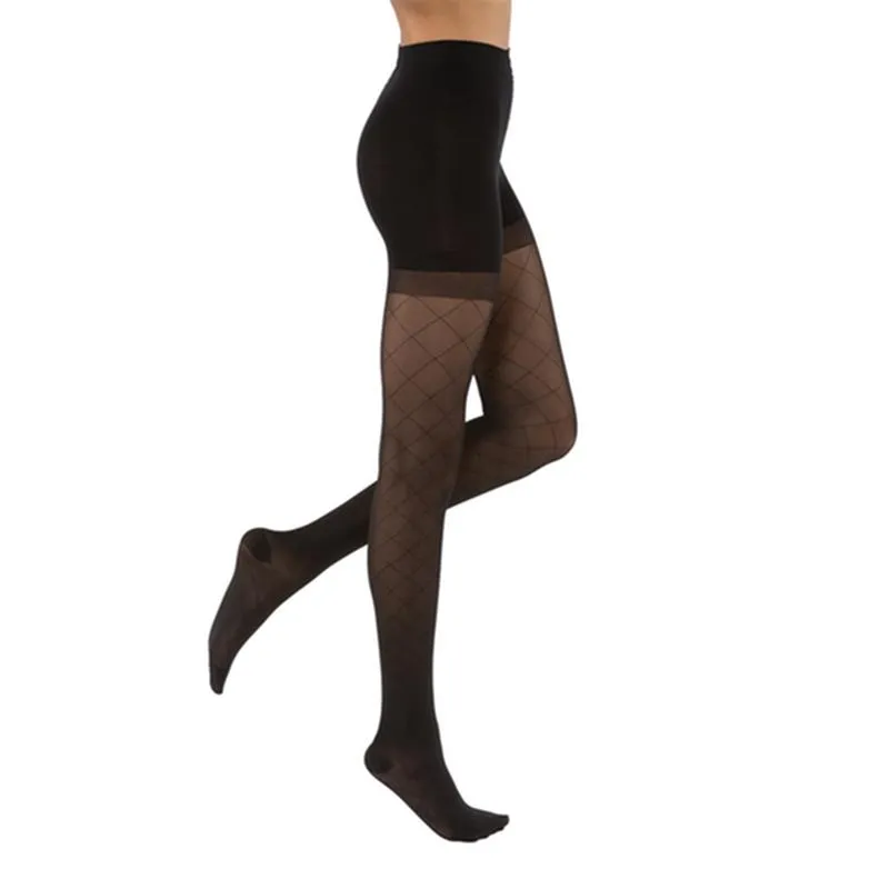 PR/1 JOBST ULTRASHEER WOMEN, PANTYHOSE, 20-30MMHG, MD, BLACK, CLOSED TOE
