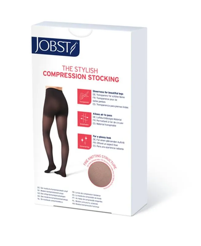 PR/1 JOBST ULTRASHEER WOMEN, PANTYHOSE, 20-30MMHG, MD, ESPRESSO, CLOSED TOE