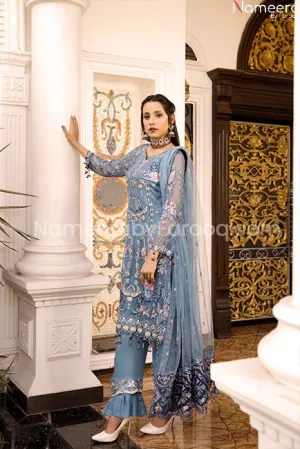 Premium Embroidered Kameez for Eid and Party #PN513