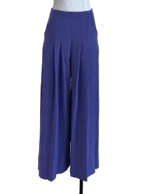 Purple Plain Formal Pants YHF