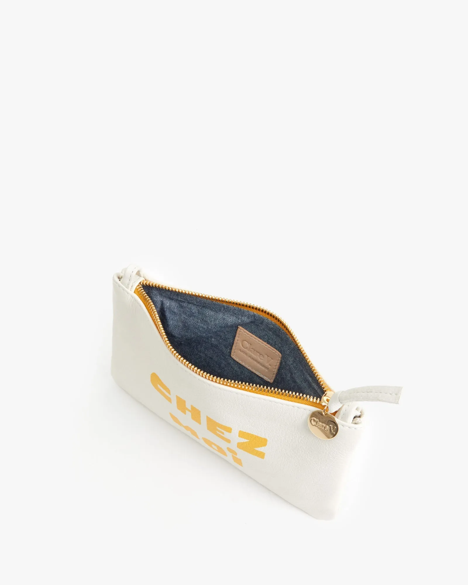 "Chez Moi" Wallet Clutch in Cream