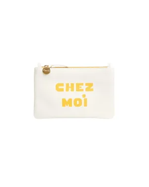 "Chez Moi" Wallet Clutch in Cream