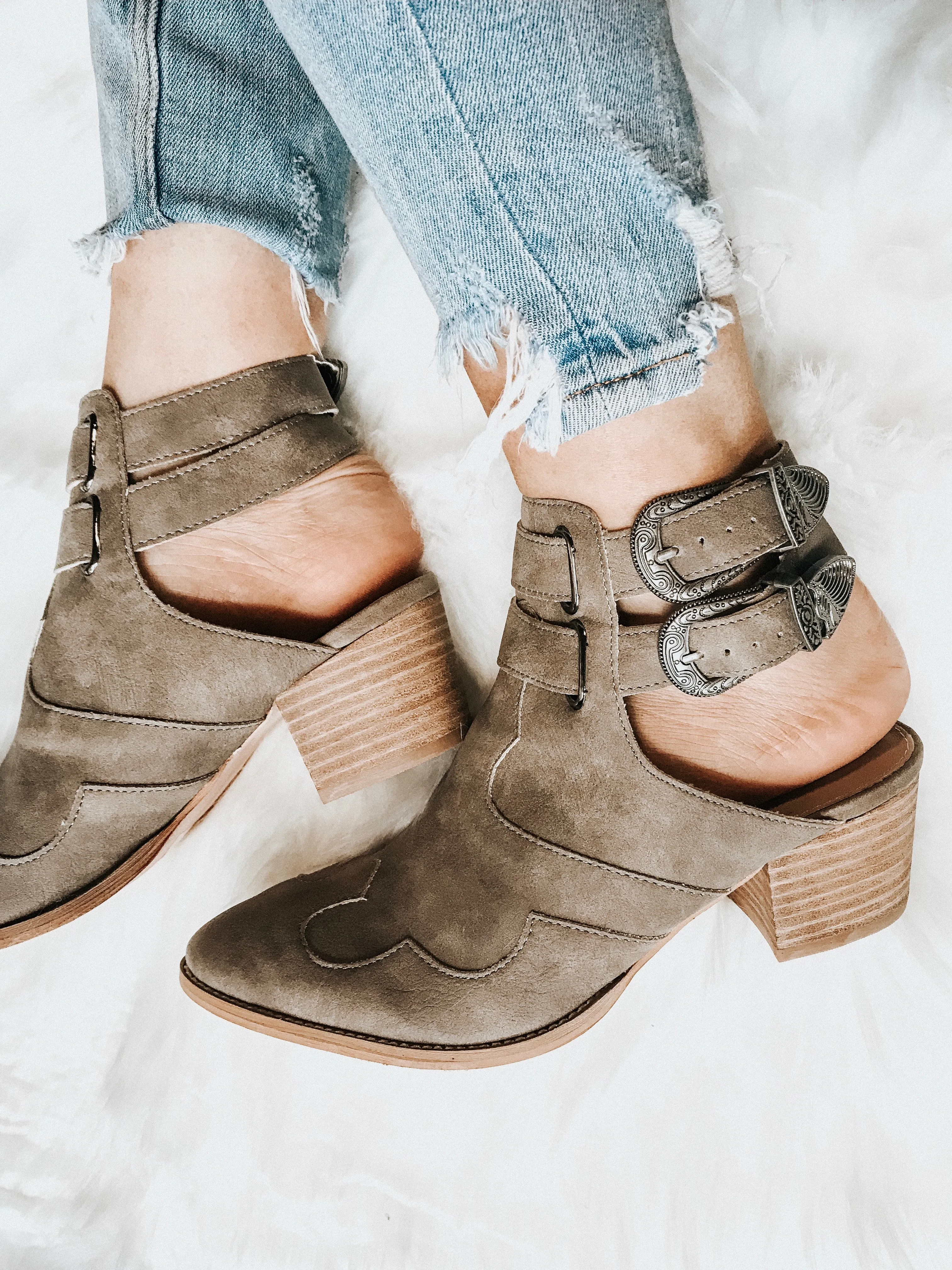 Rawlins Buckle Bootie