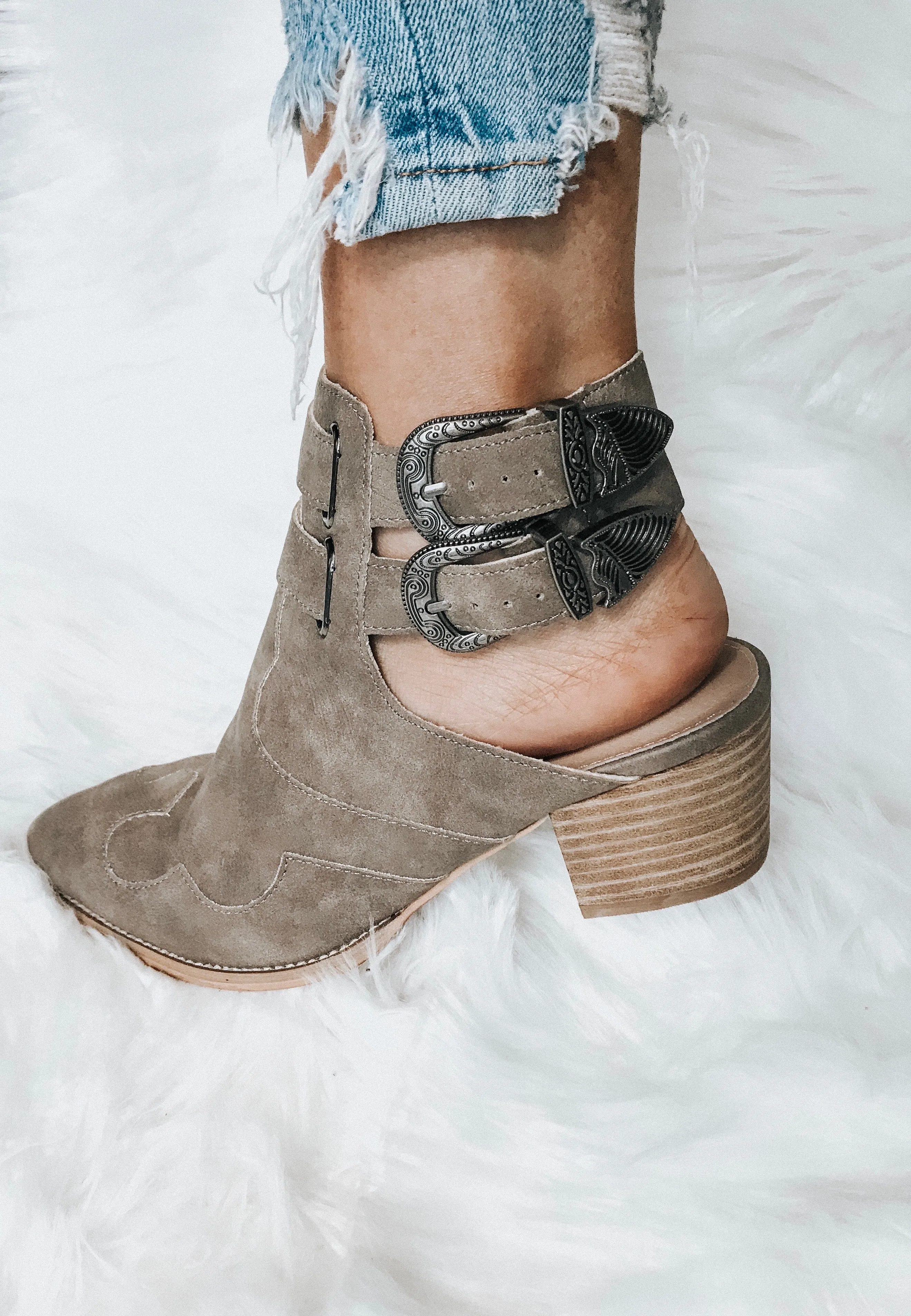 Rawlins Buckle Bootie