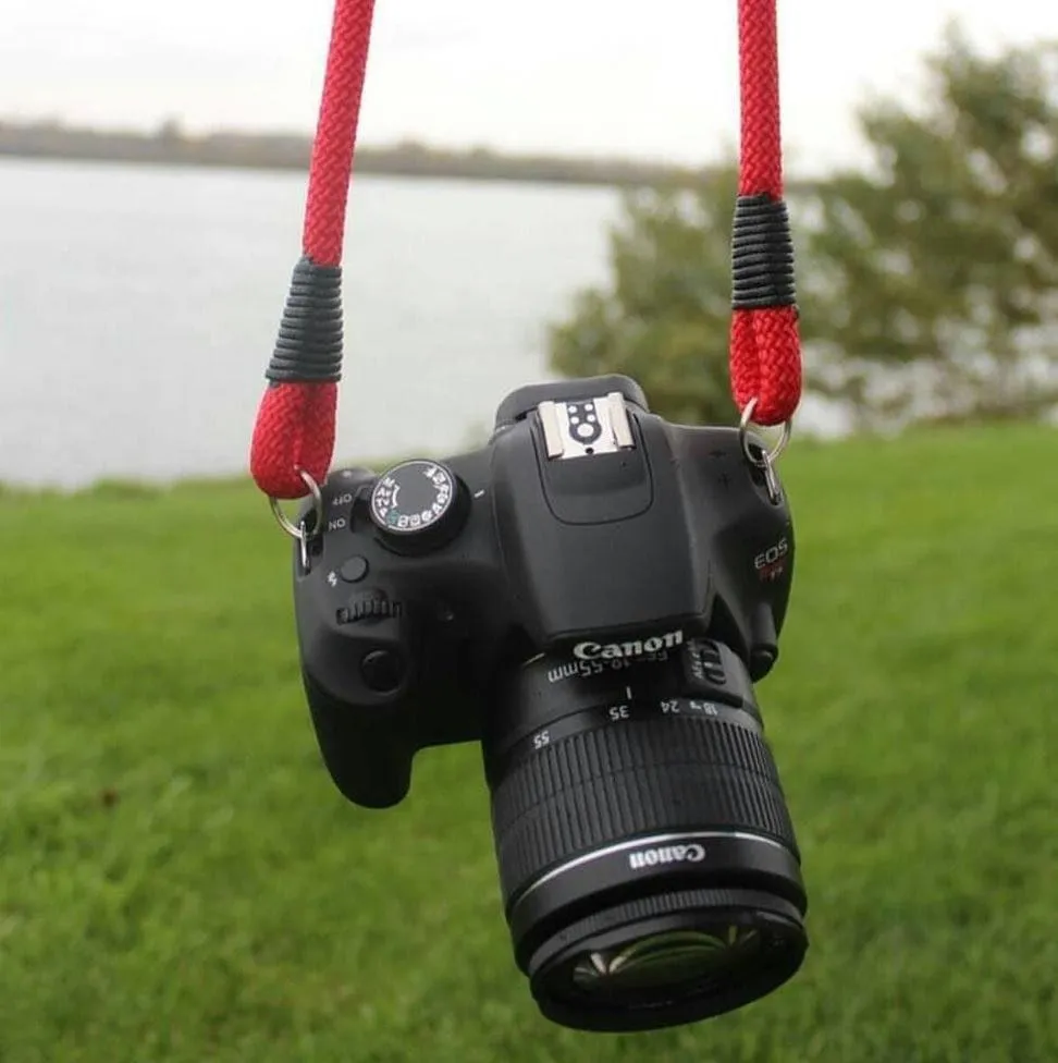 Red Camera Strap