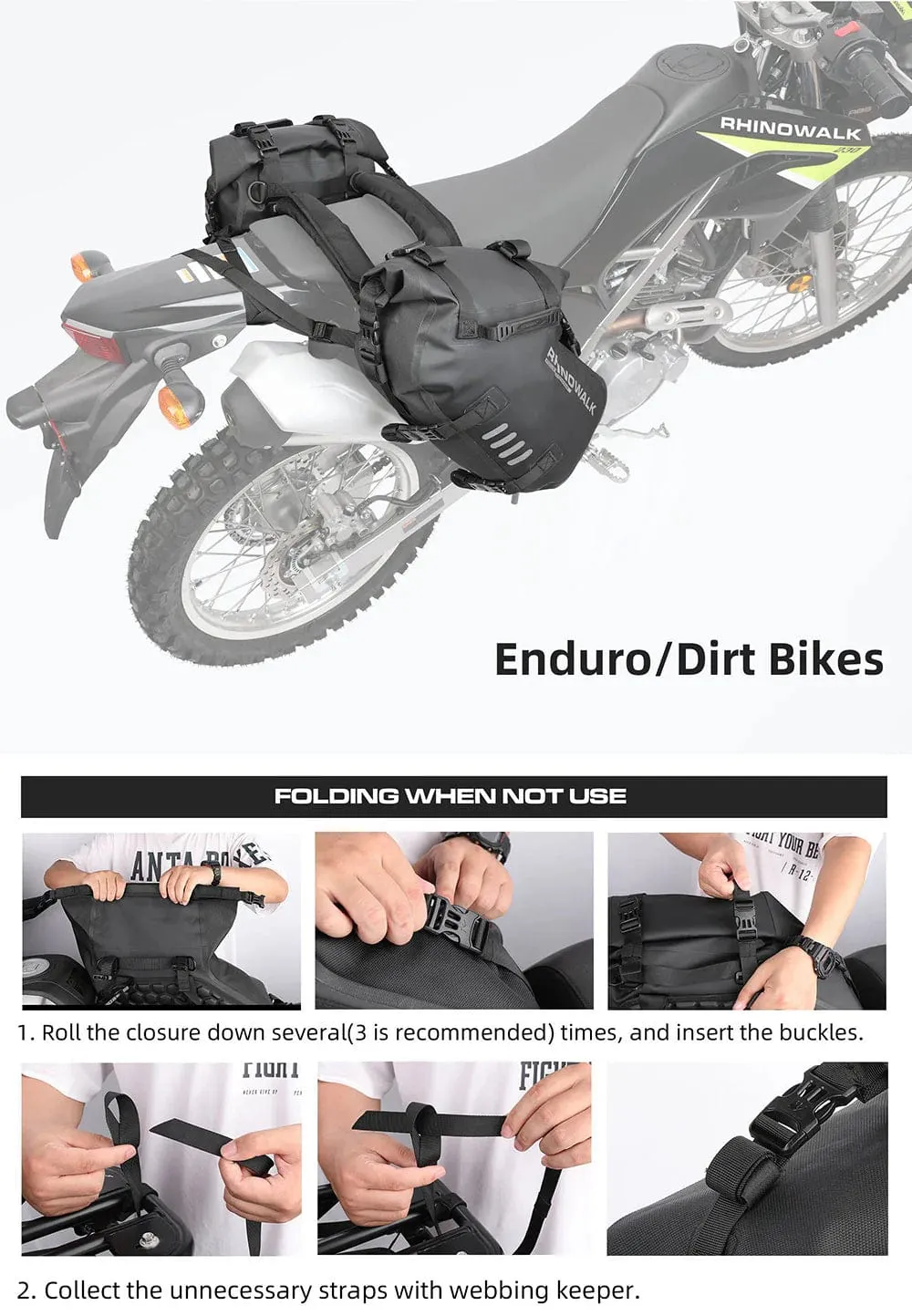 Rhinowalk Saddle Bag L