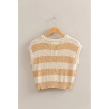 Ribbed Stripe Top