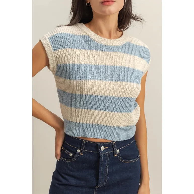 Ribbed Stripe Top