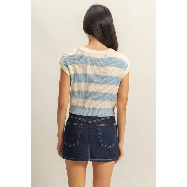 Ribbed Stripe Top