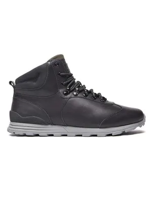 ROBINSON Black Leather Concrete