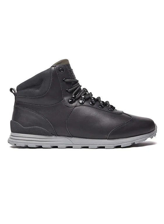 ROBINSON Black Leather Concrete