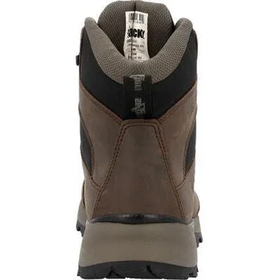 Rocky Men's Trophy 6" Soft Toe WP Hiking Outdoor Boot -Brown- RKS0637