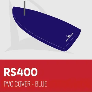 RS400 Boat Cover - Flat - PVC Blue