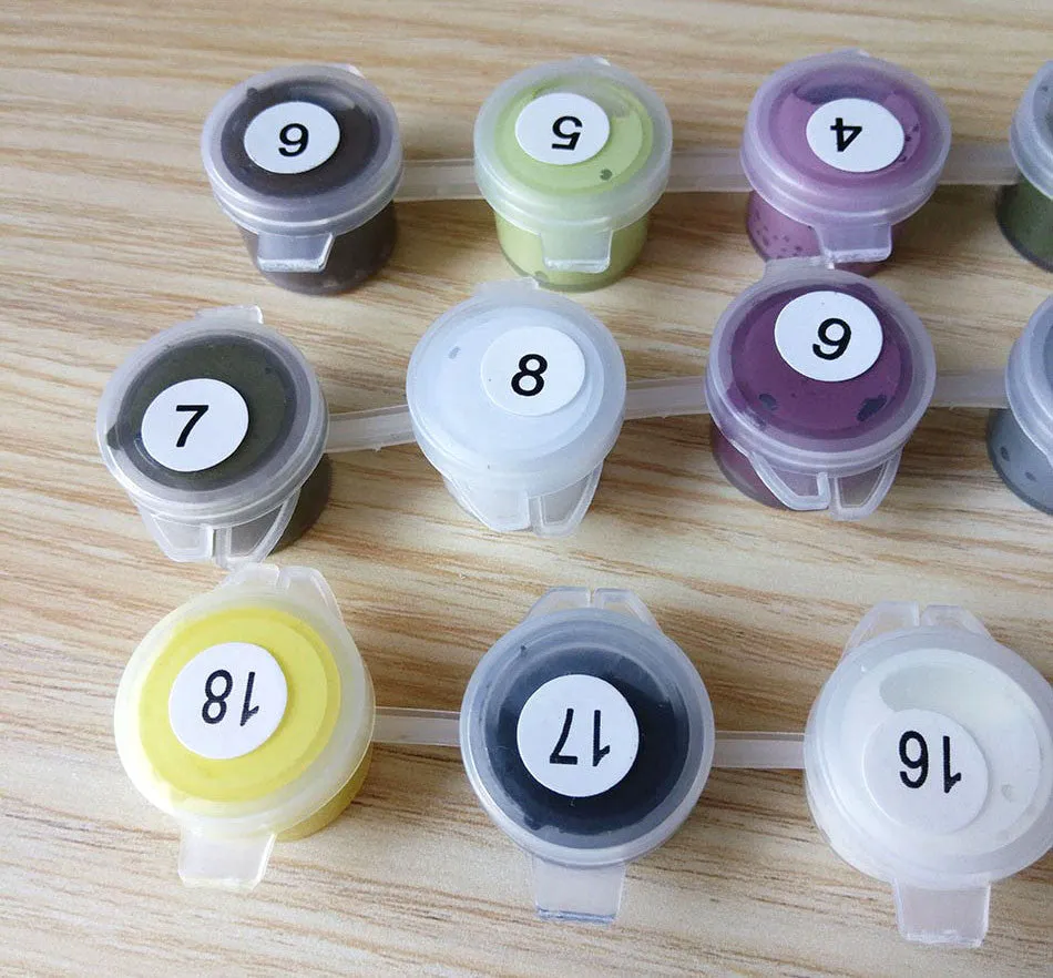 Sailing Boat DIY-Van-Go-Paint-by-Number Kit