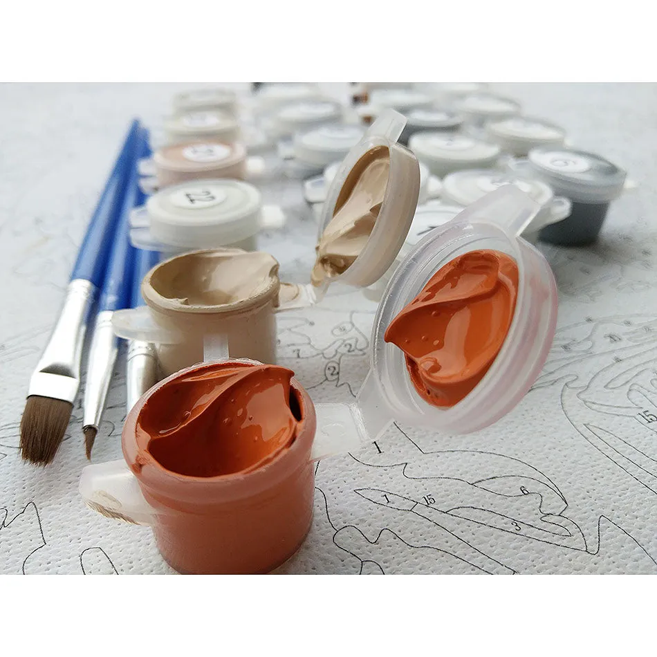 Sailing Boat DIY-Van-Go-Paint-by-Number Kit