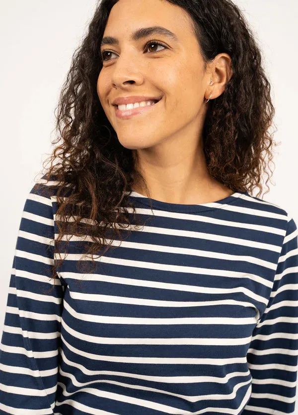 Saint James Galathée II Breton Striped Top