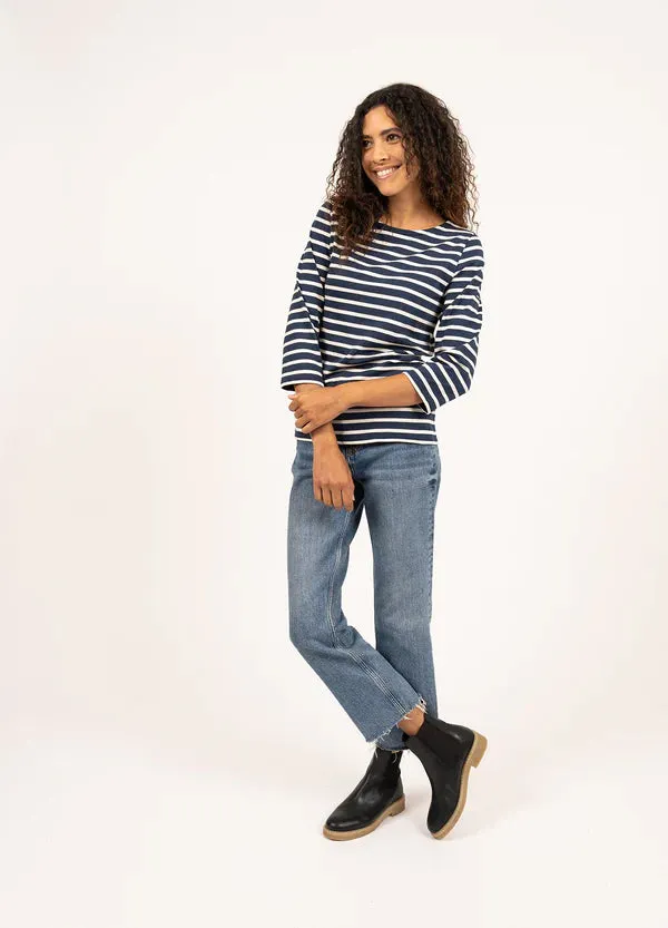 Saint James Galathée II Breton Striped Top
