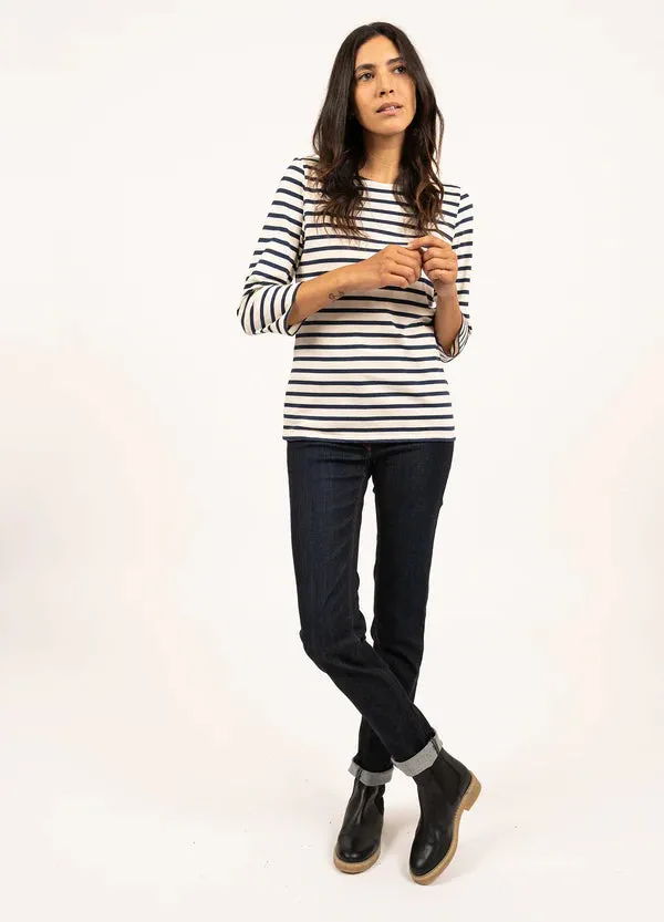 Saint James Galathée II Breton Striped Top
