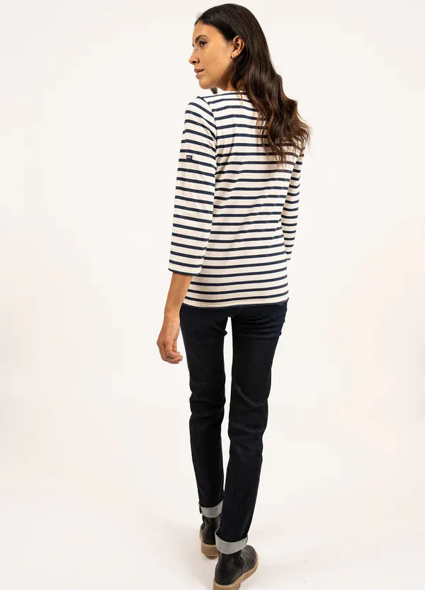 Saint James Galathée II Breton Striped Top