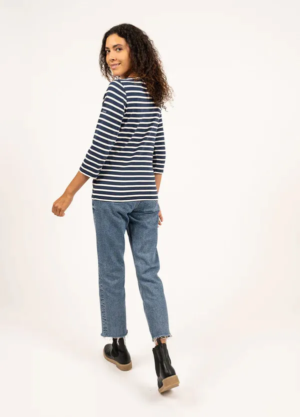 Saint James Galathée II Breton Striped Top