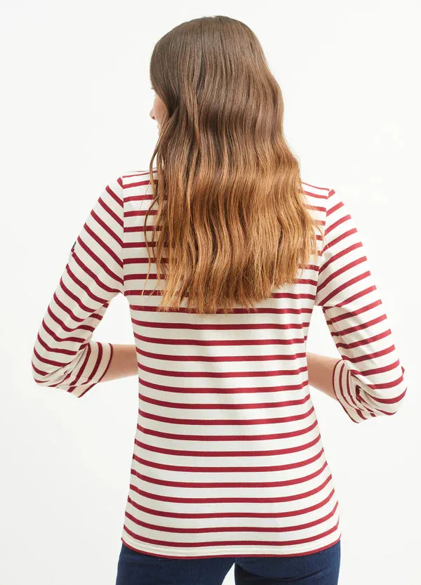Saint James Galathée II Breton Striped Top