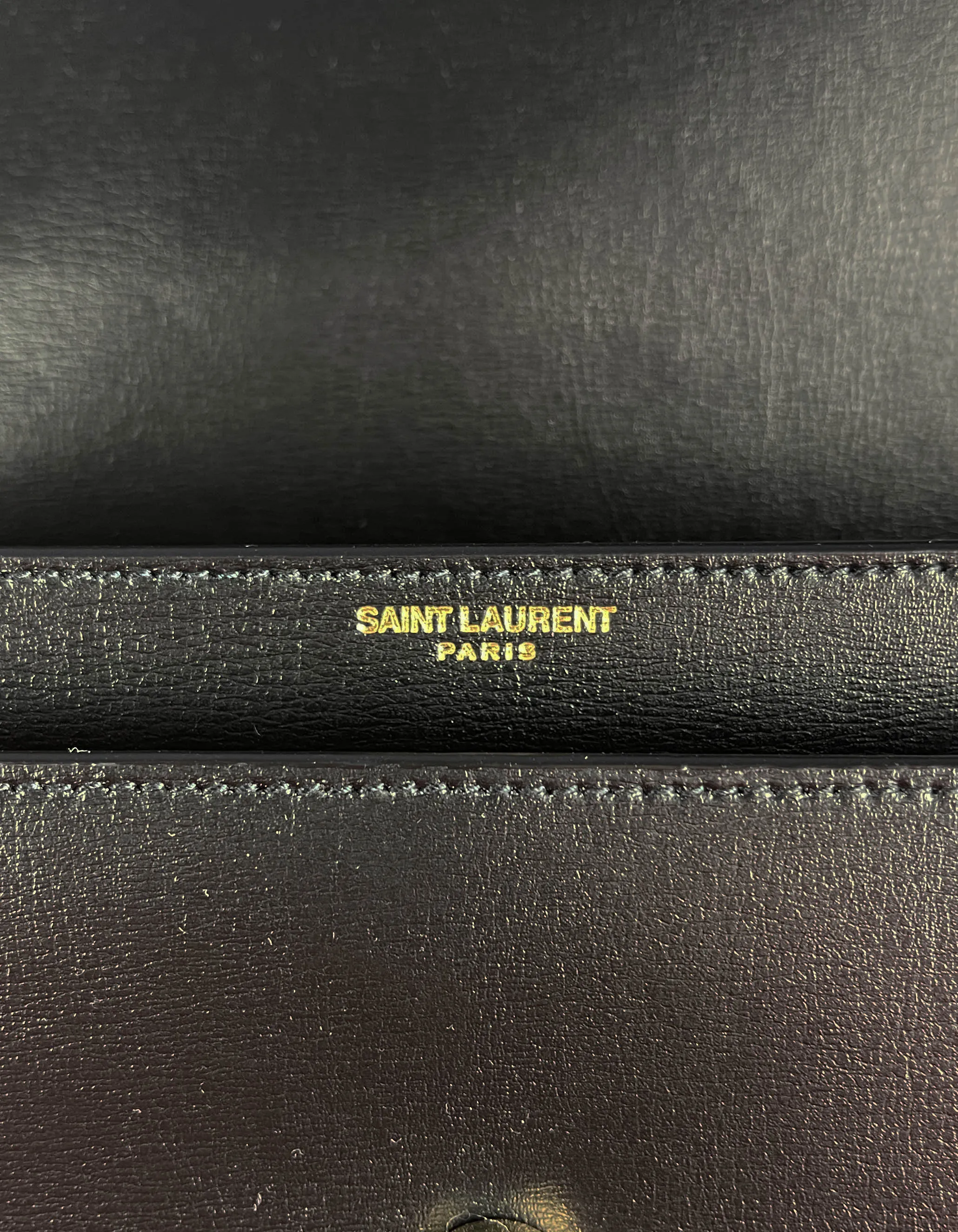 Saint Laurent Medium Sunset Leopard Print Shoulder Bag