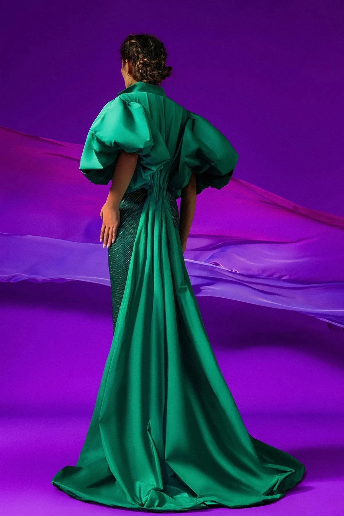 Satin Cape