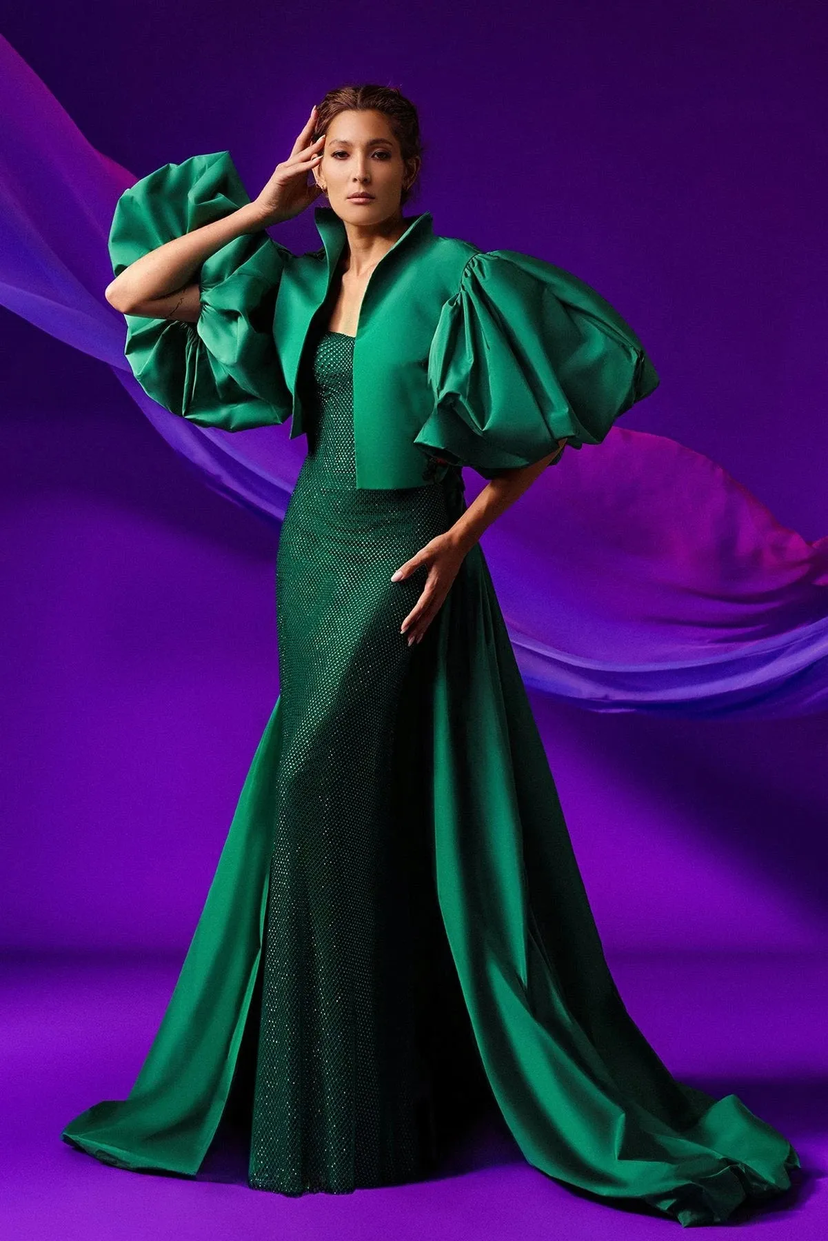 Satin Cape