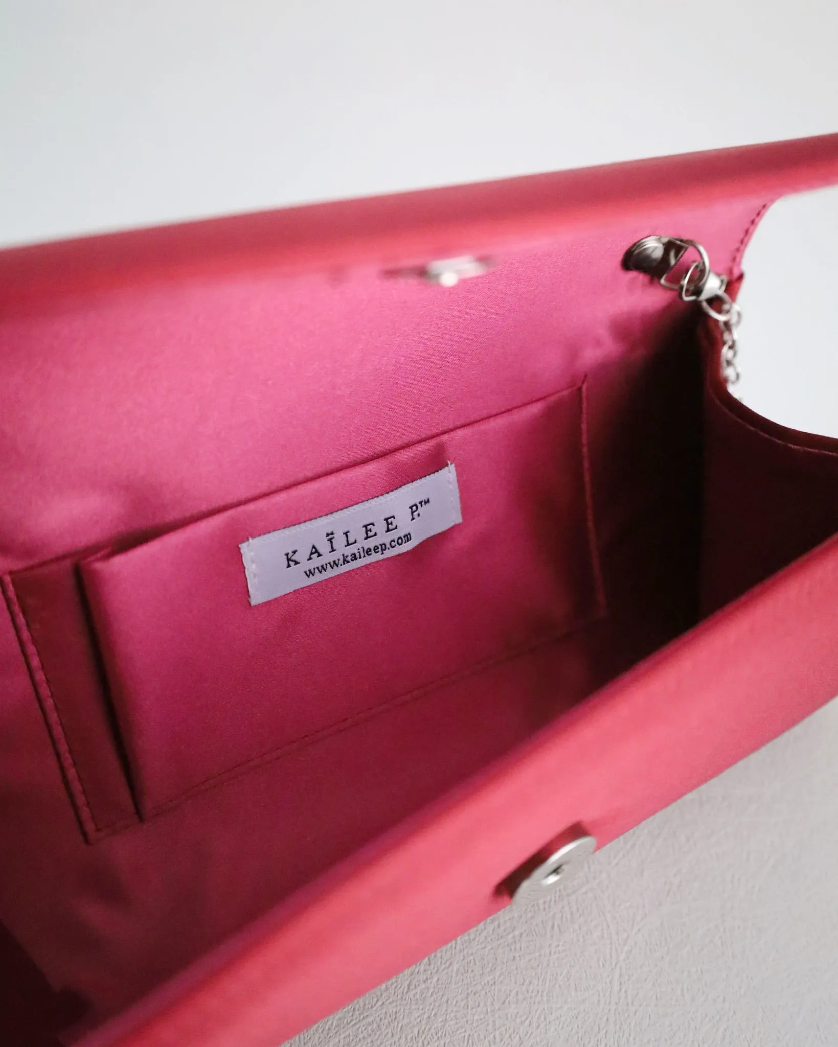 Satin Evening Clutch