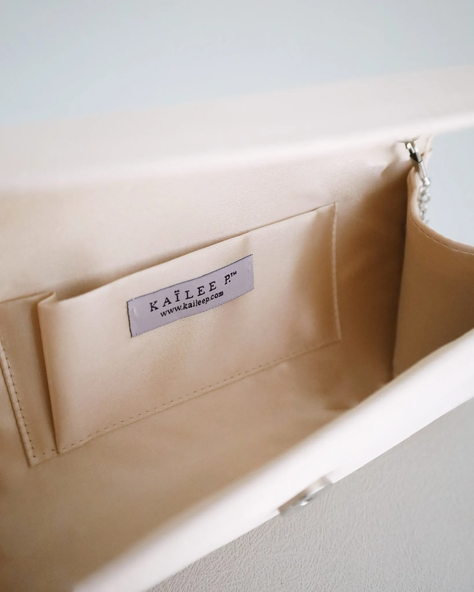 Satin Evening Clutch