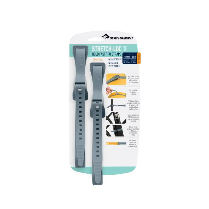 Sea To Summit Stretch-Loc 30 TPU Straps (750mm)