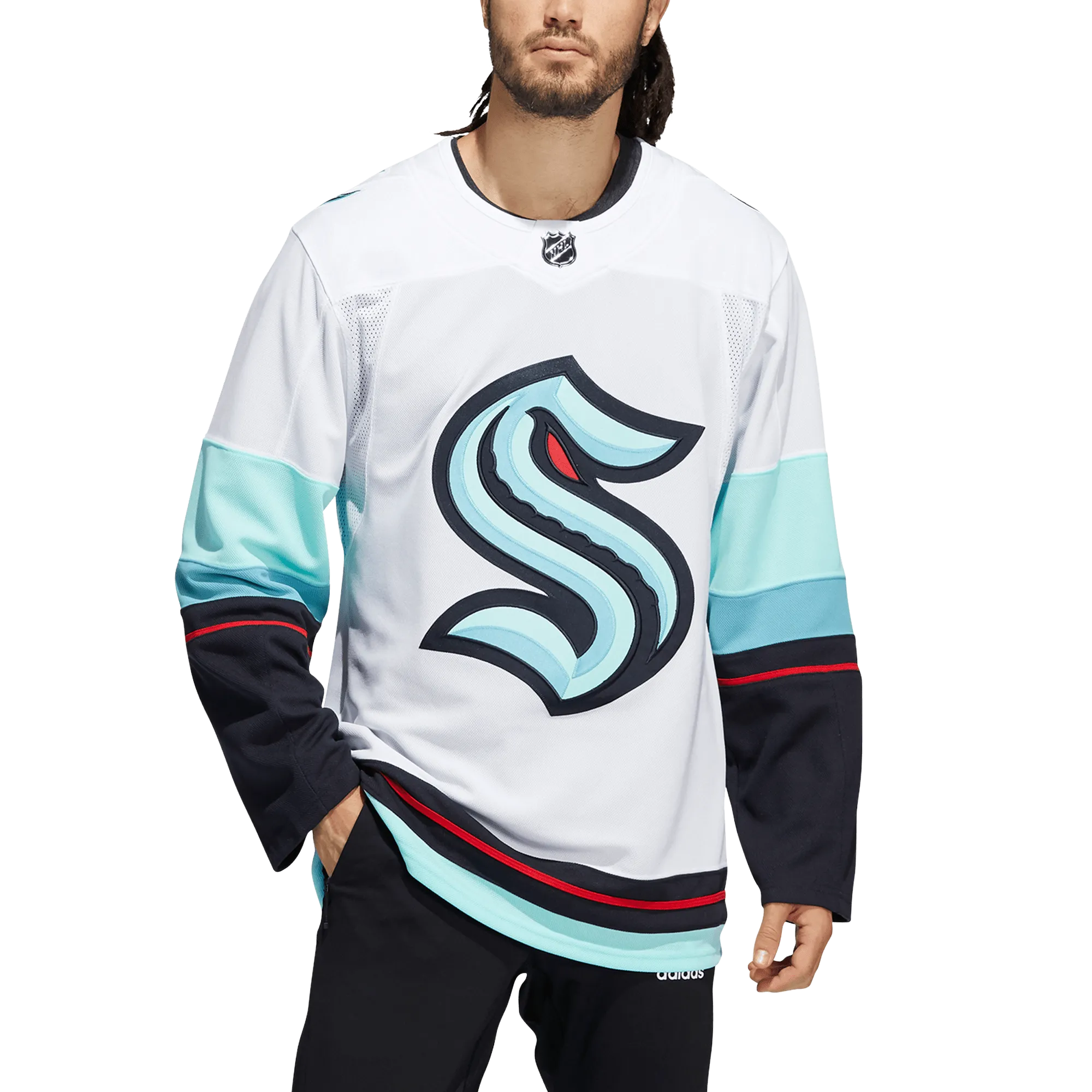 Seattle Kraken Away Adidas PrimeGreen Senior Jersey