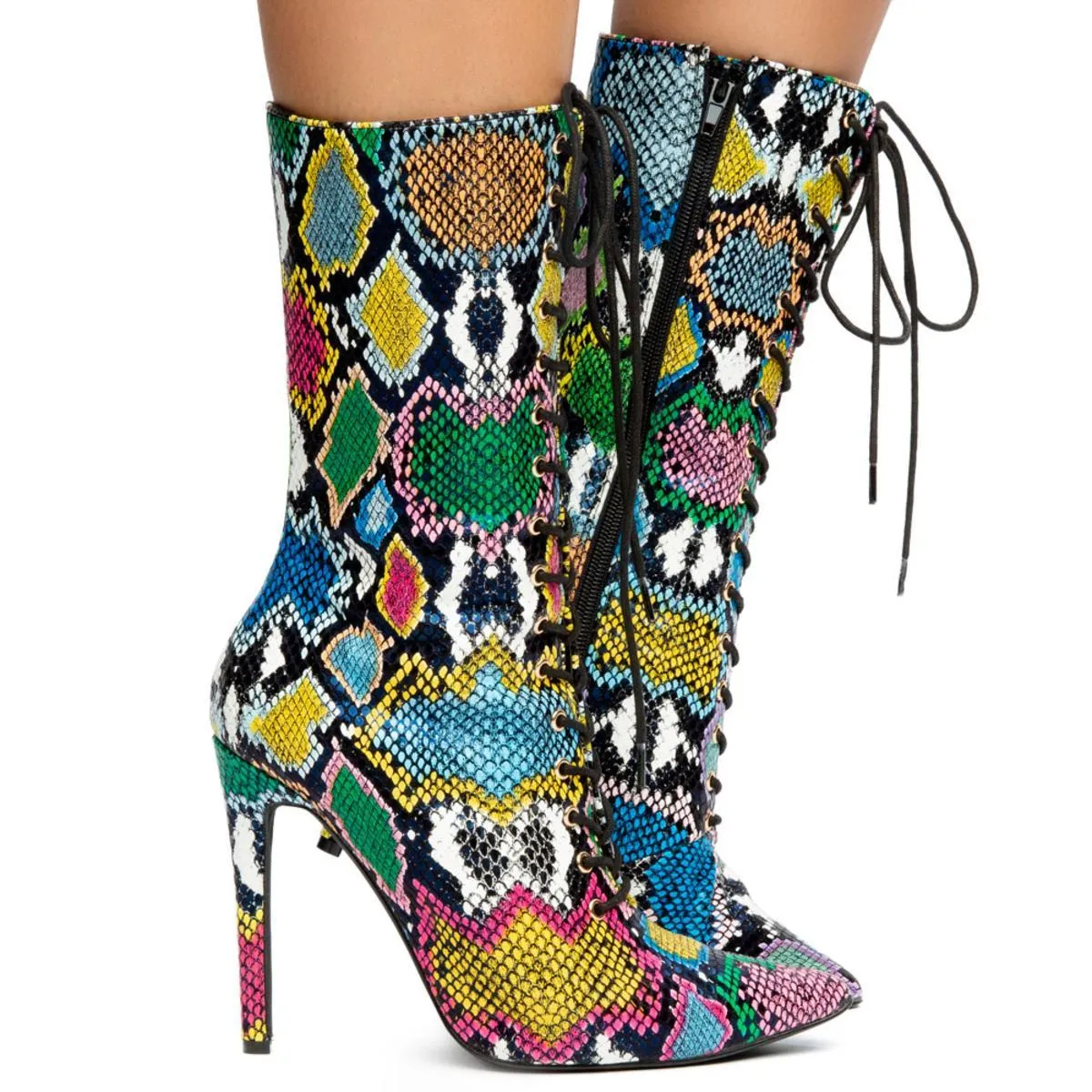 Selina-22 Pointy Toe Boots