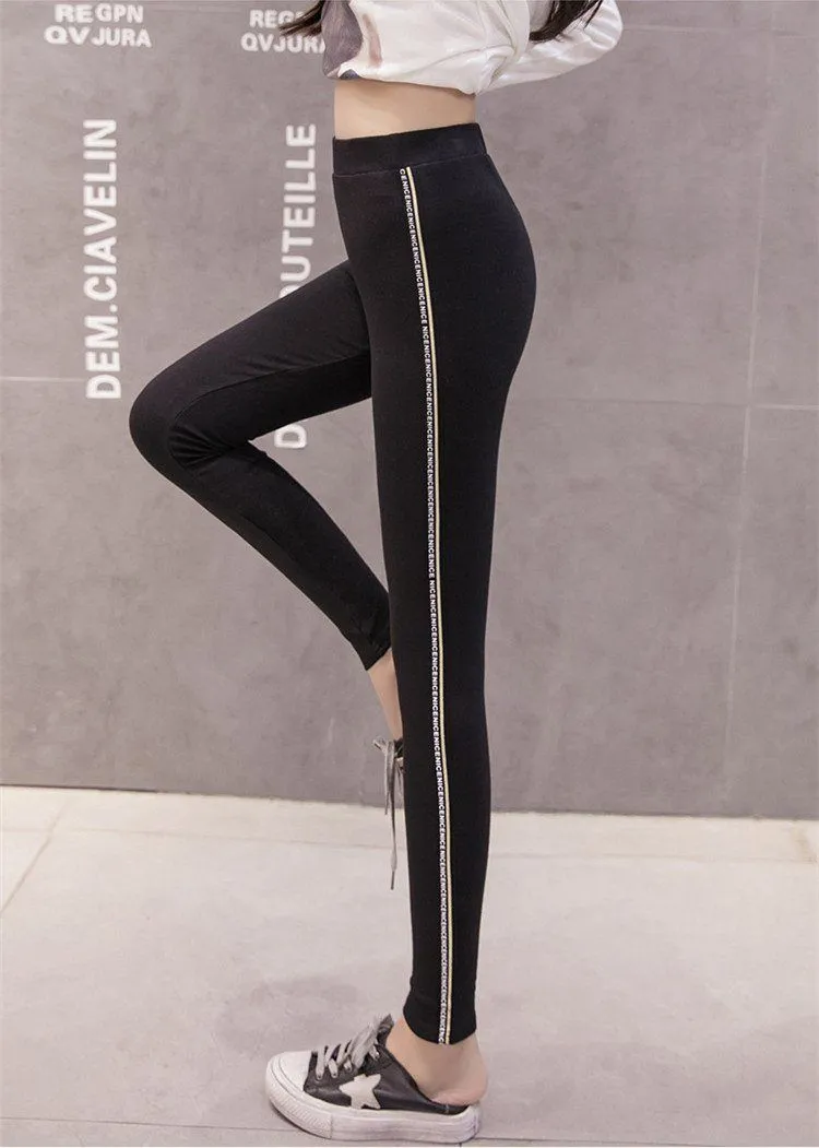 Side Striped Leggings