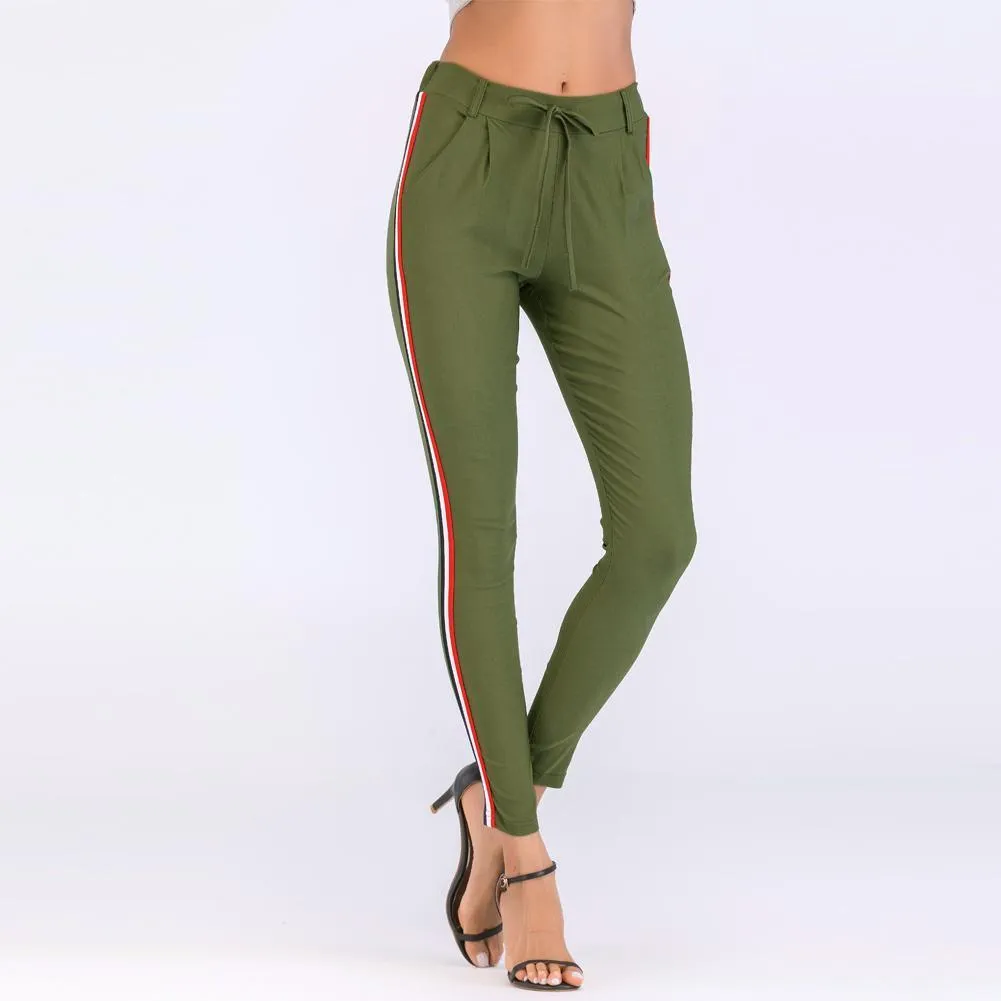 Side Striped Pants