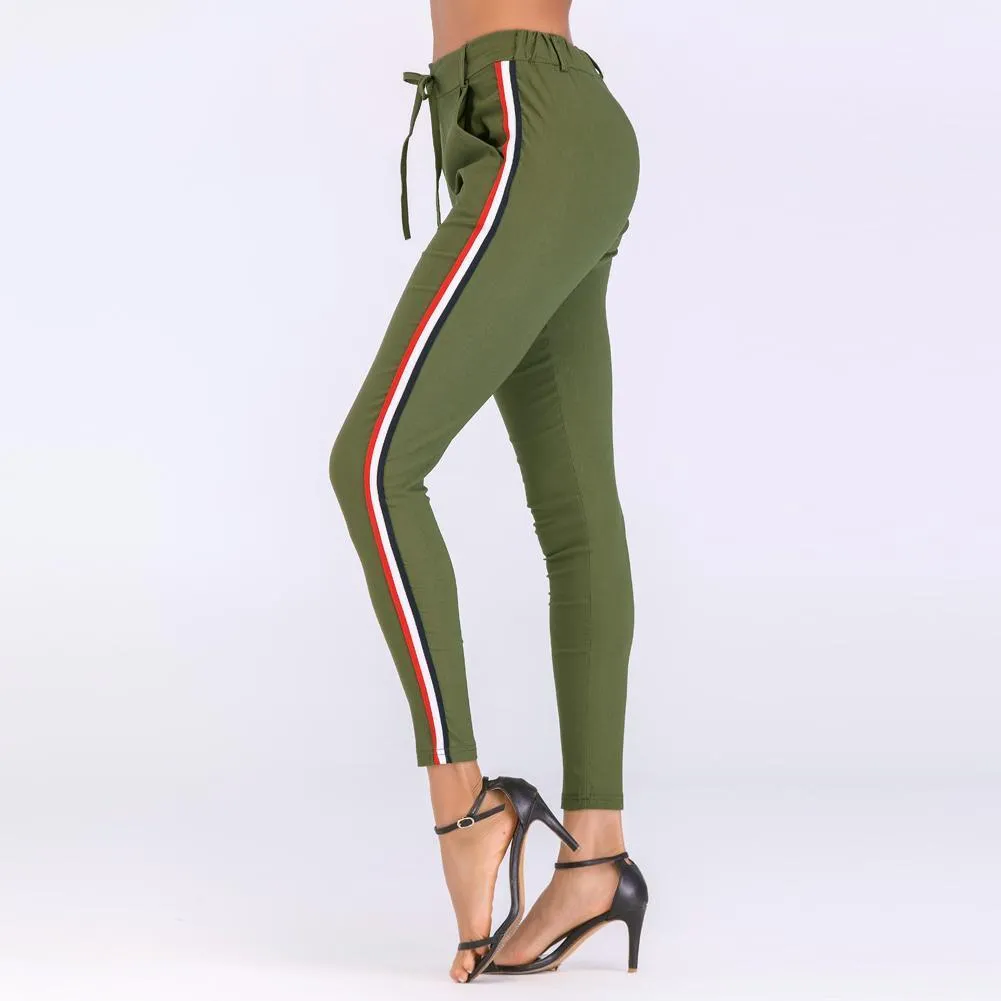 Side Striped Pants