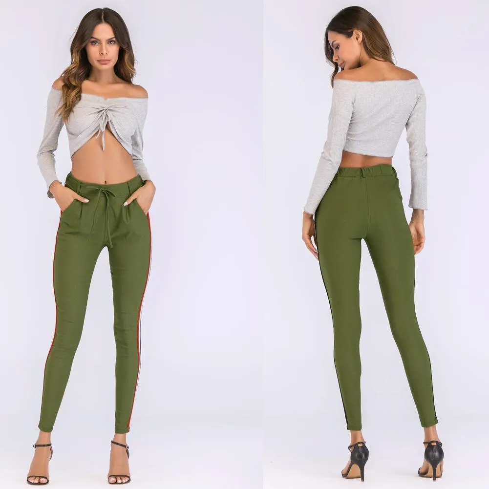 Side Striped Pants