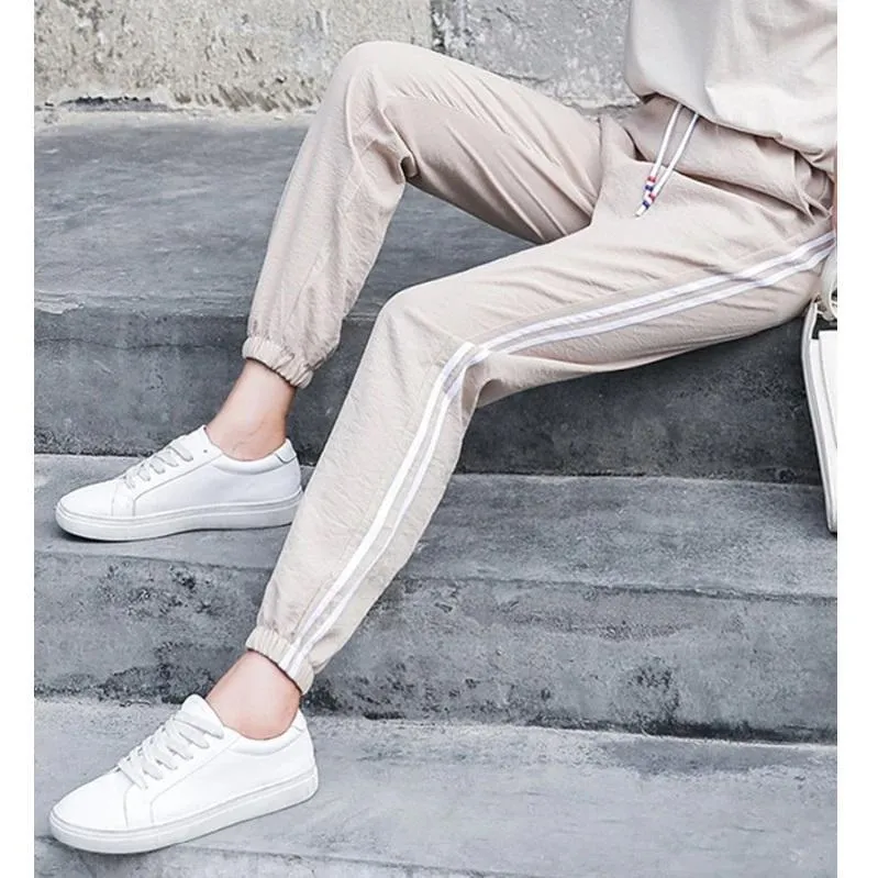 Side Striped Sweatpants