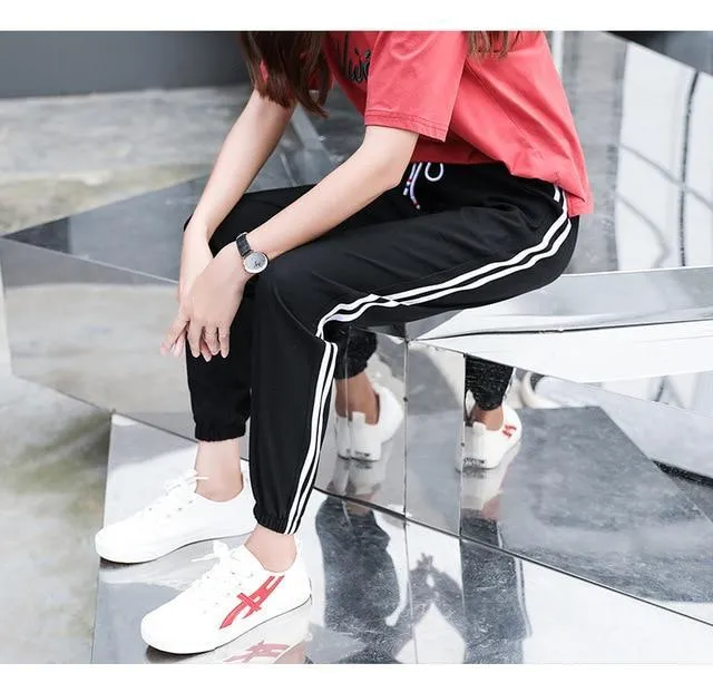 Side Striped Sweatpants