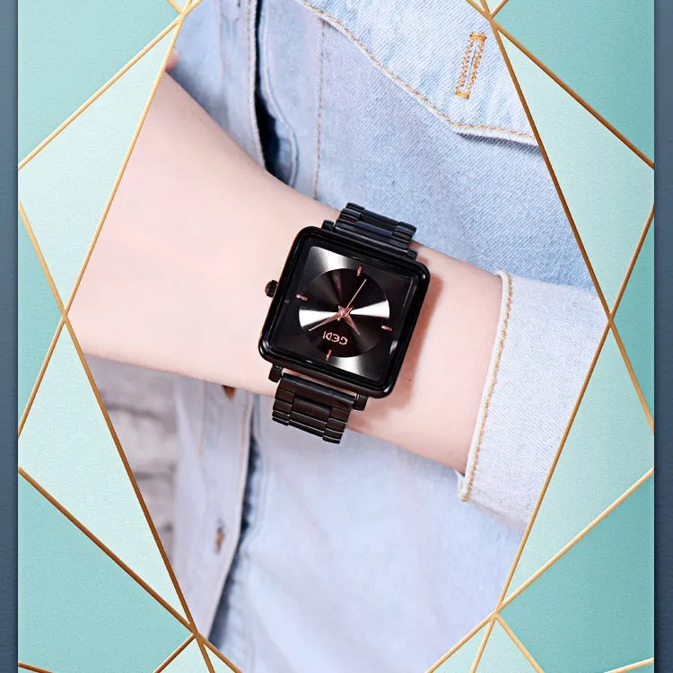 Simple Square Pattern Women's watch